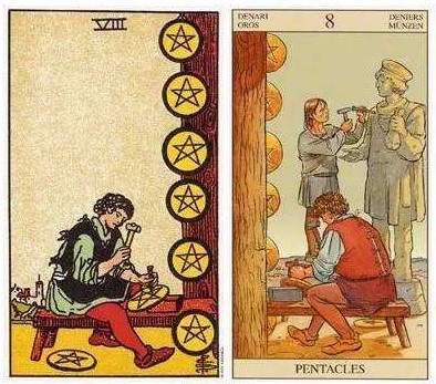 韦特塔罗牌小阿卡纳星币牌组的详细解析