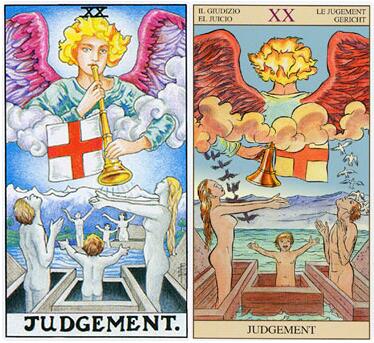 韦特塔罗20号牌审判(judgement)对17号牌星星(the stars)的启示